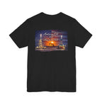 Flag Field T‑Shirt — "American Oil From American Soil" Graphic Tee