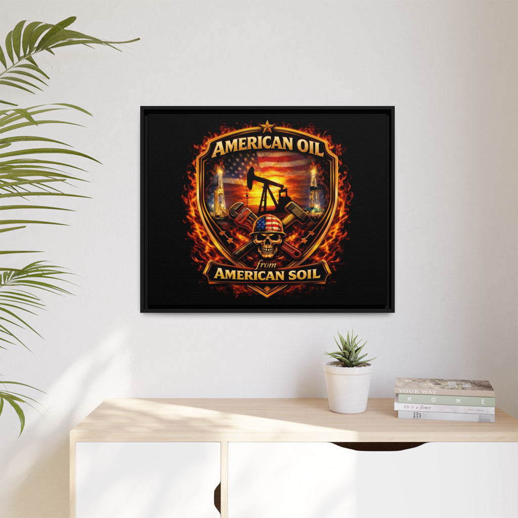 Shield - Framed Matte Canvas Wall Art