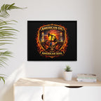 Shield - Framed Matte Canvas Wall Art