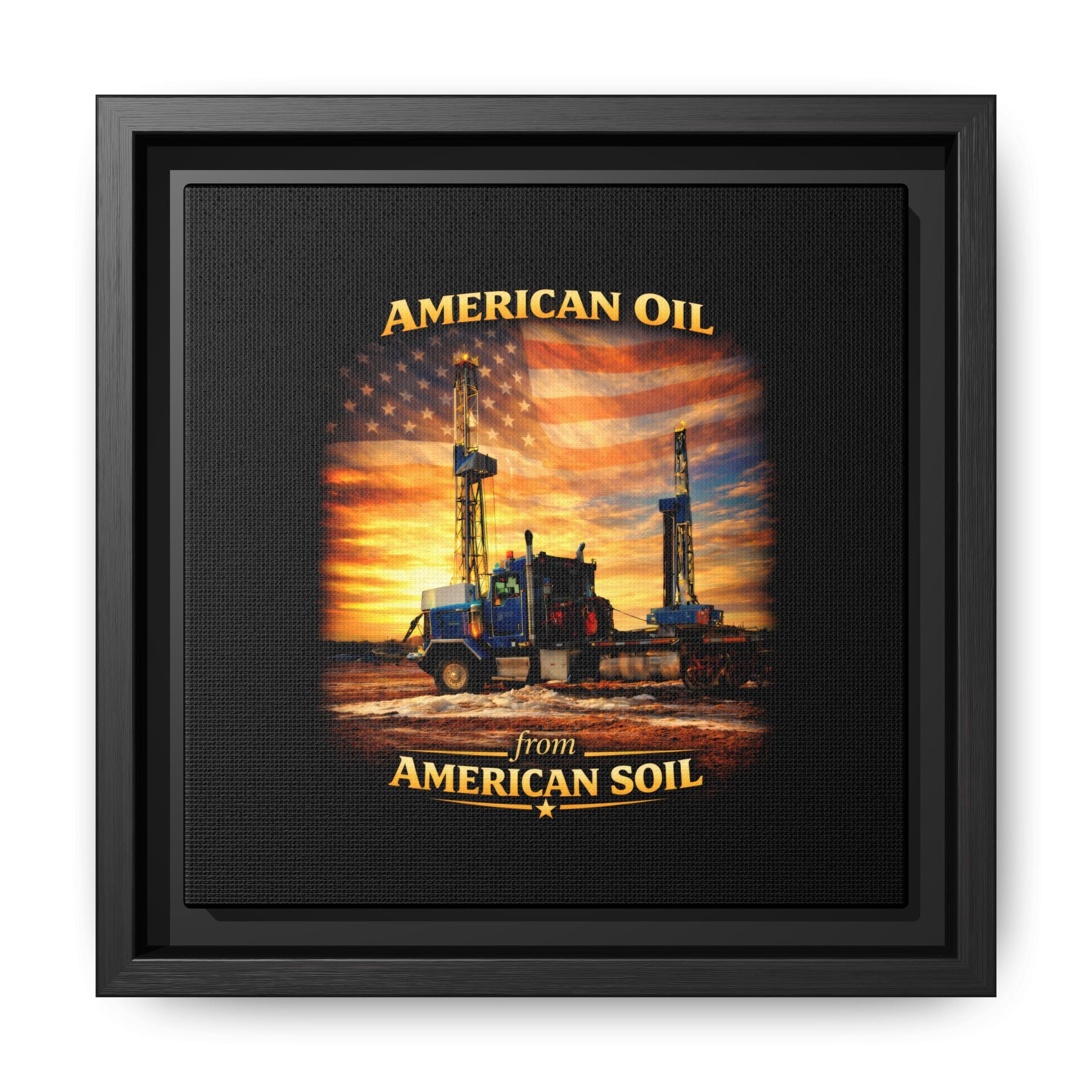 Semi Print - Framed Matte Canvas Wall Art