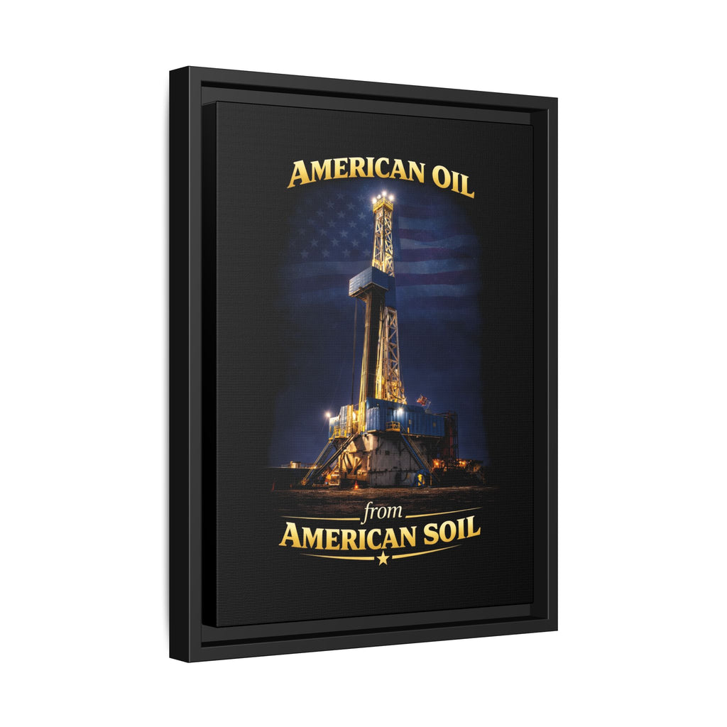 Derrick - Framed Matte Canvas Wall Art