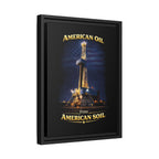 Derrick - Framed Matte Canvas Wall Art