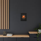 Oil Field - Framed Matte Canvas Wall Art