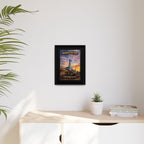 Front Loader - Framed Matte Canvas Wall Art