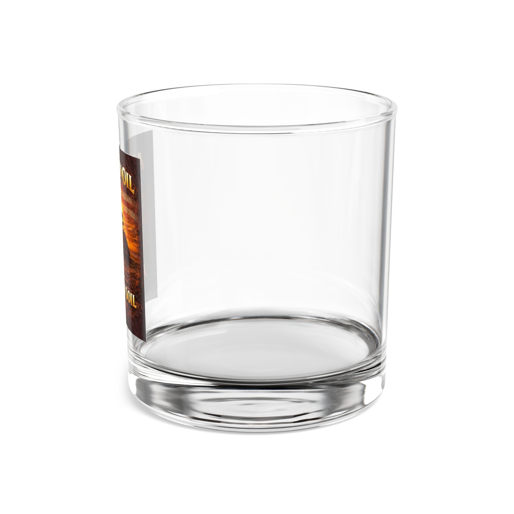 American Oil from American Soil 10oz Rocks Glass