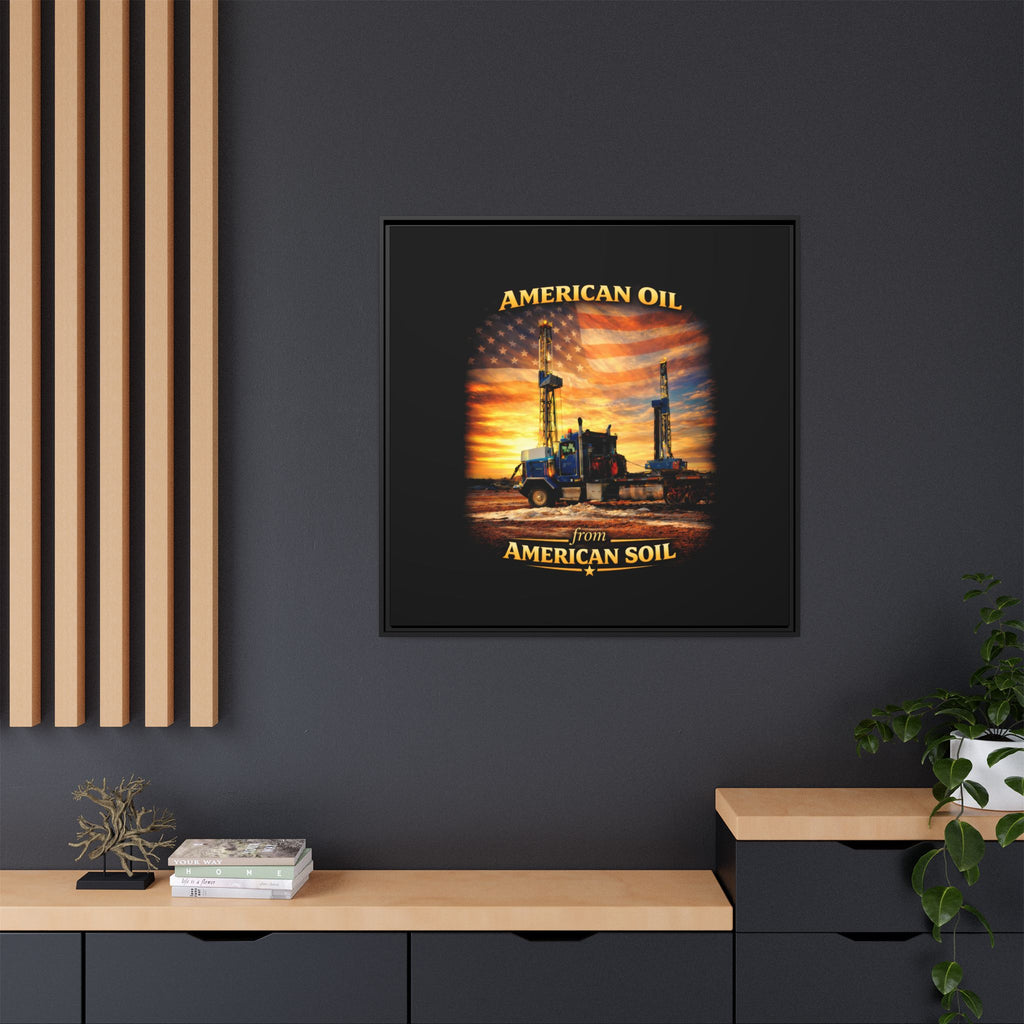 Semi Print - Framed Matte Canvas Wall Art