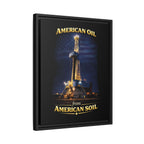 Derrick - Framed Matte Canvas Wall Art