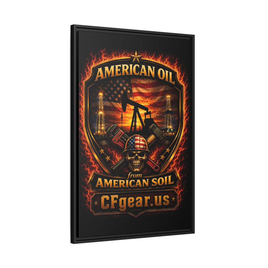 CFgear Crew Badge - Framed Matte Canvas Wall Art