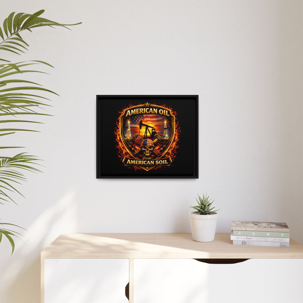 Shield - Framed Matte Canvas Wall Art