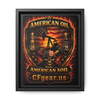 CFgear Crew Badge - Framed Matte Canvas Wall Art