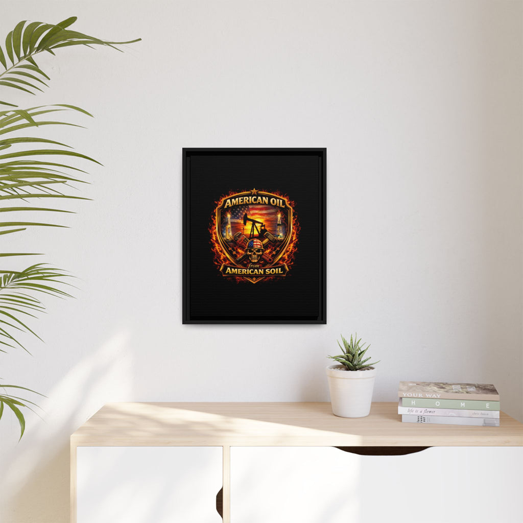 Shield - Framed Matte Canvas Wall Art