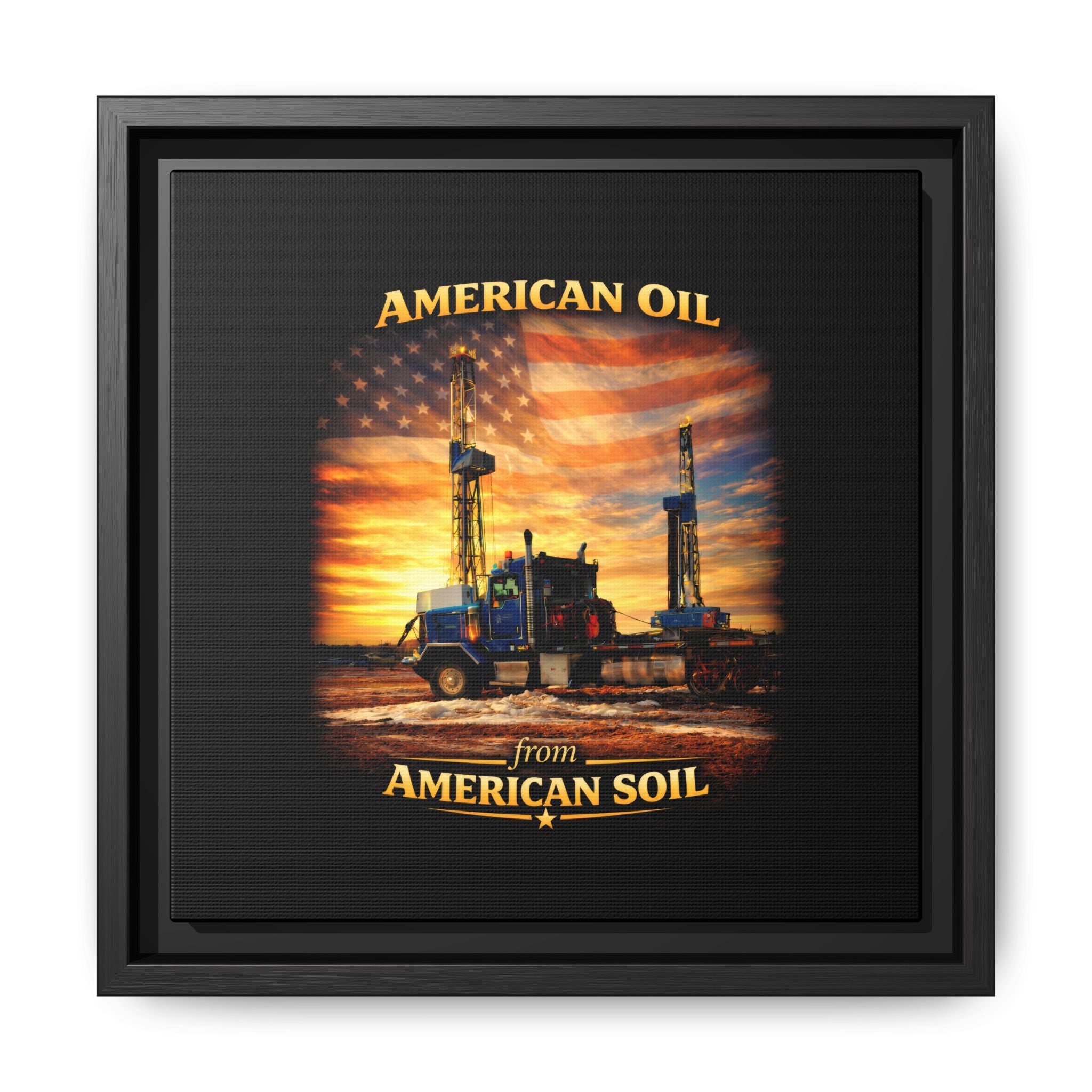 Semi Print - Framed Matte Canvas Wall Art