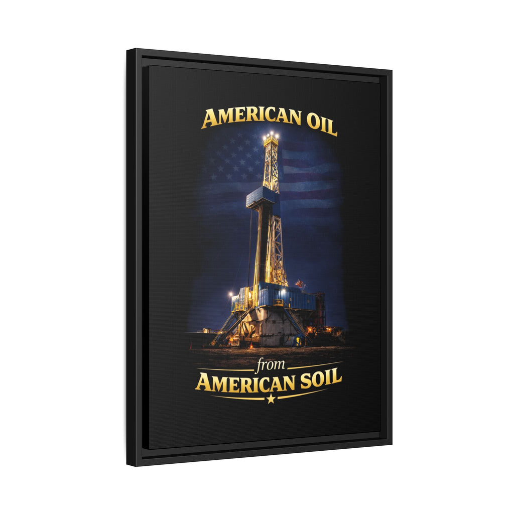 Derrick - Framed Matte Canvas Wall Art