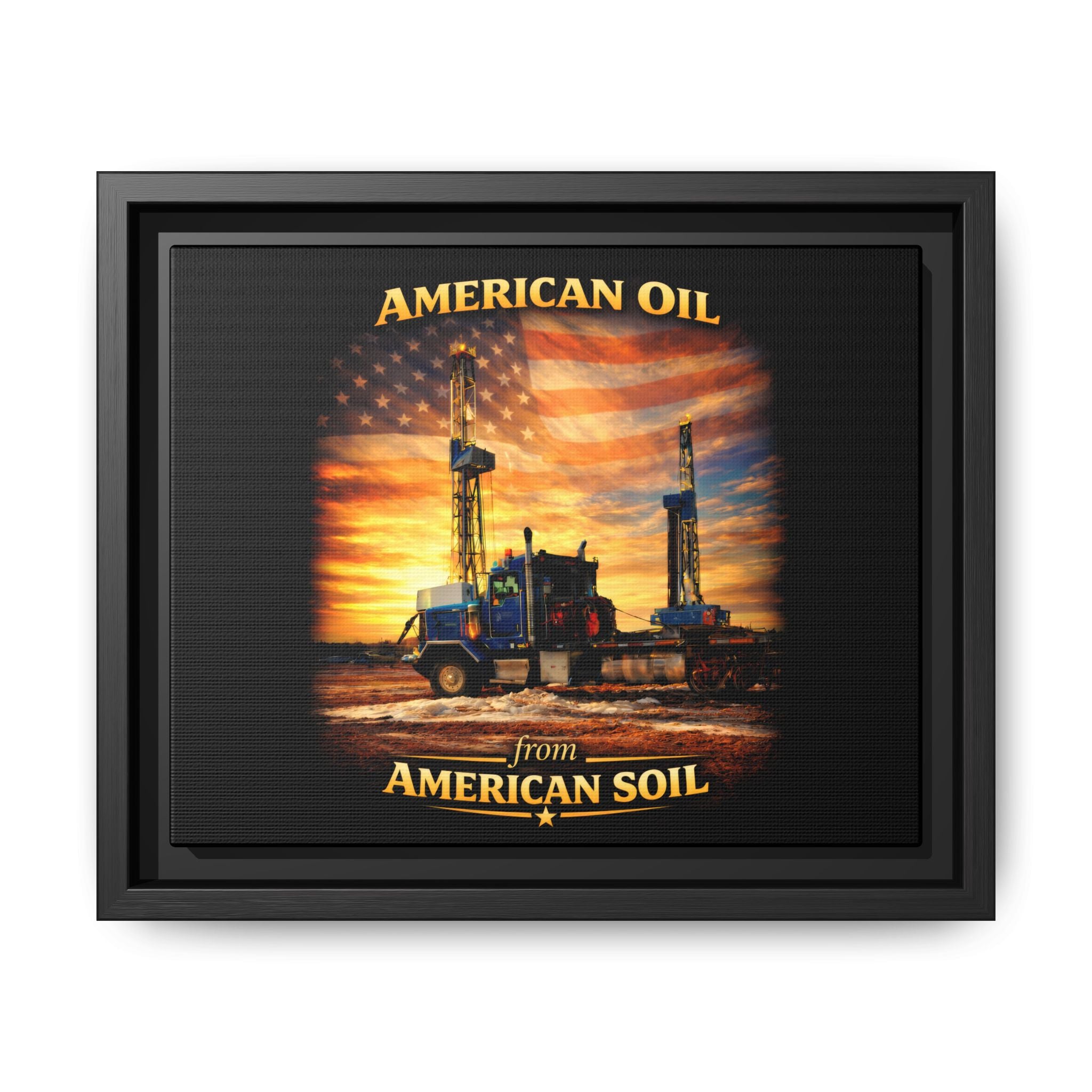 Semi Print - Framed Matte Canvas Wall Art