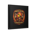 Shield - Framed Matte Canvas Wall Art