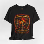 Cfgear Crew Roughneck T‑Shirt — "American Oil From American Soil" Full Front Graphic Tee