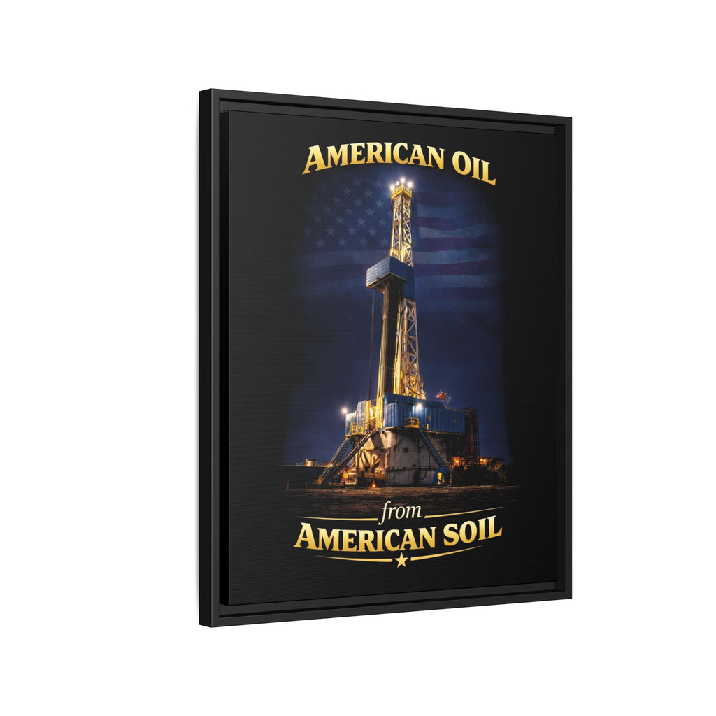 Derrick - Framed Matte Canvas Wall Art