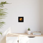 American Oil from American Soil - Framed Matte Canvas Wall Art