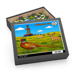Animals and rig Jigsaw Puzzle (120/252/500 pcs) Kids collection