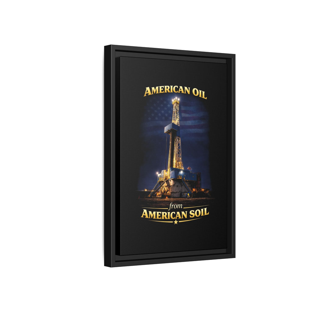 Derrick - Framed Matte Canvas Wall Art