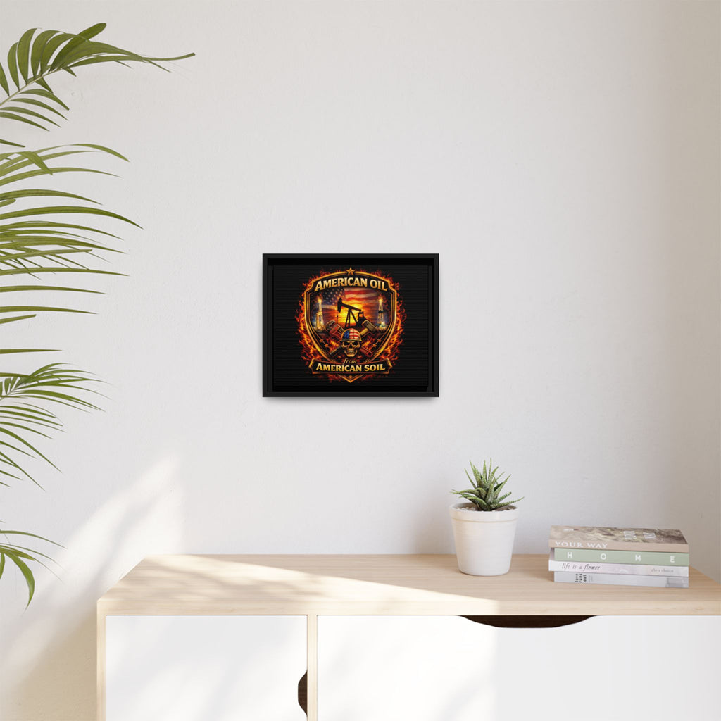 Shield - Framed Matte Canvas Wall Art