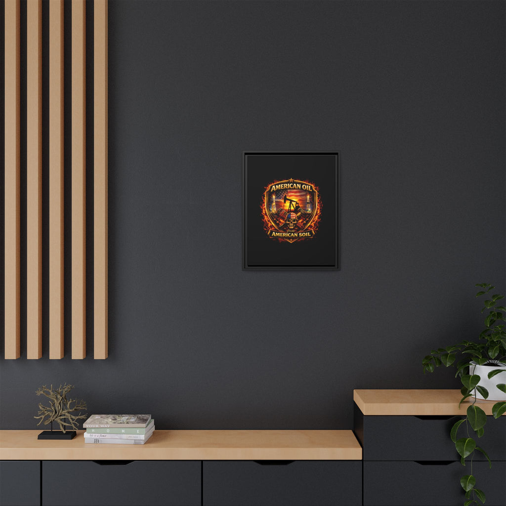 Shield - Framed Matte Canvas Wall Art