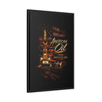 The Night Rig - Framed Matte Canvas Wall Art