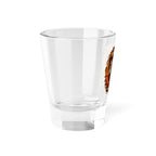 American Oil Shield Shot Glass — 'American Oil, American Soil' 1.5oz Collector Shooter