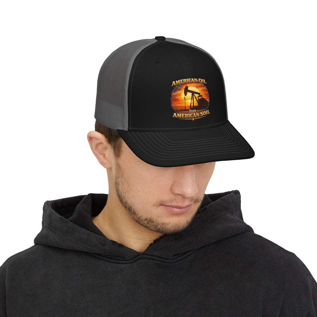 American Oil from American Soil - Snapback Trucker Cap
