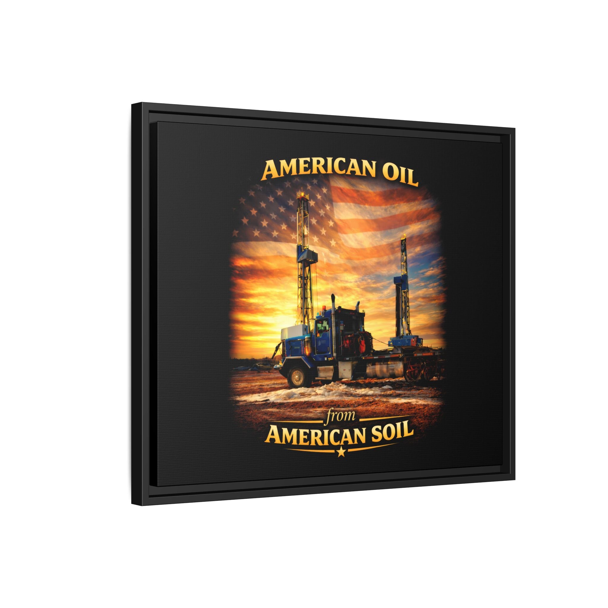 Semi Print - Framed Matte Canvas Wall Art