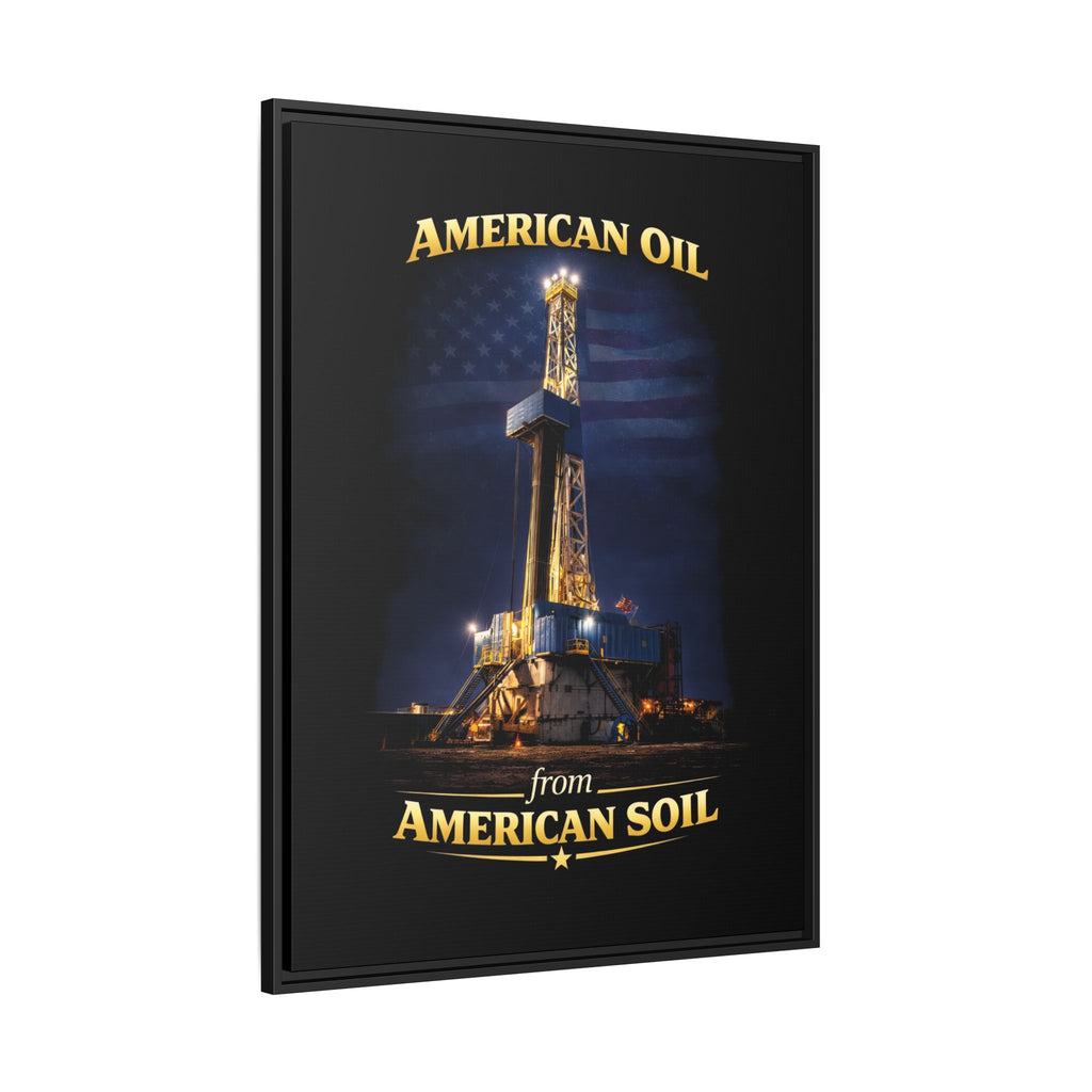 Derrick - Framed Matte Canvas Wall Art