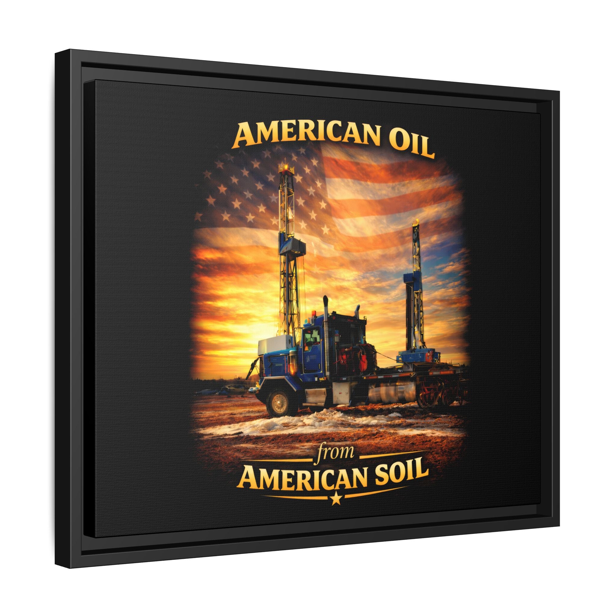 Semi Print - Framed Matte Canvas Wall Art