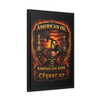CFgear Crew Badge - Framed Matte Canvas Wall Art
