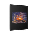 Flag Field - Framed Matte Canvas Wall Art