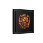 Shield - Framed Matte Canvas Wall Art