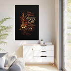 The Night Rig - Framed Matte Canvas Wall Art