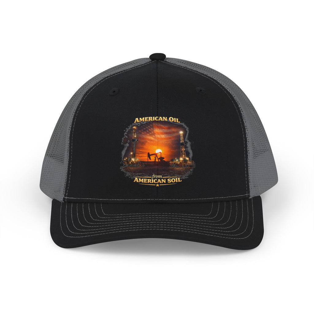 Oil Field Snapback Trucker Cap