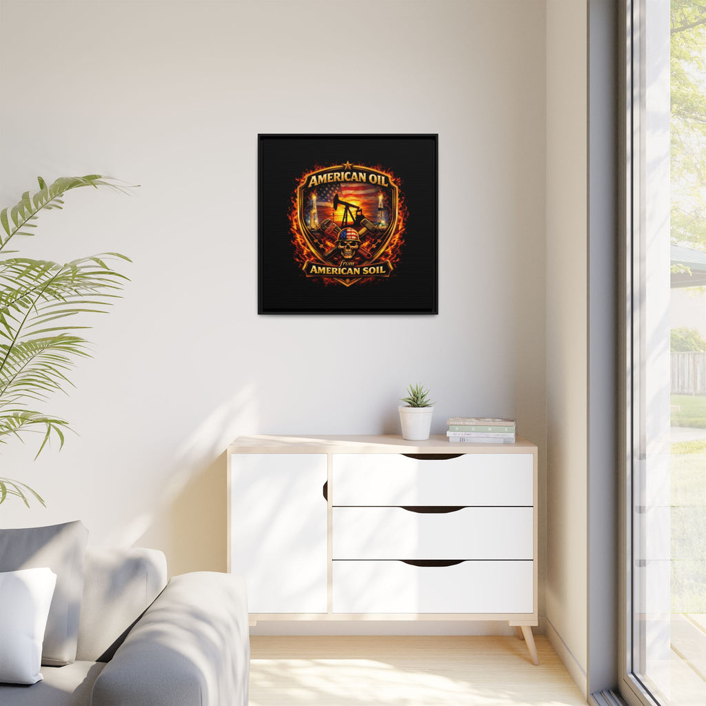 Shield - Framed Matte Canvas Wall Art