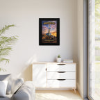 Front Loader - Framed Matte Canvas Wall Art