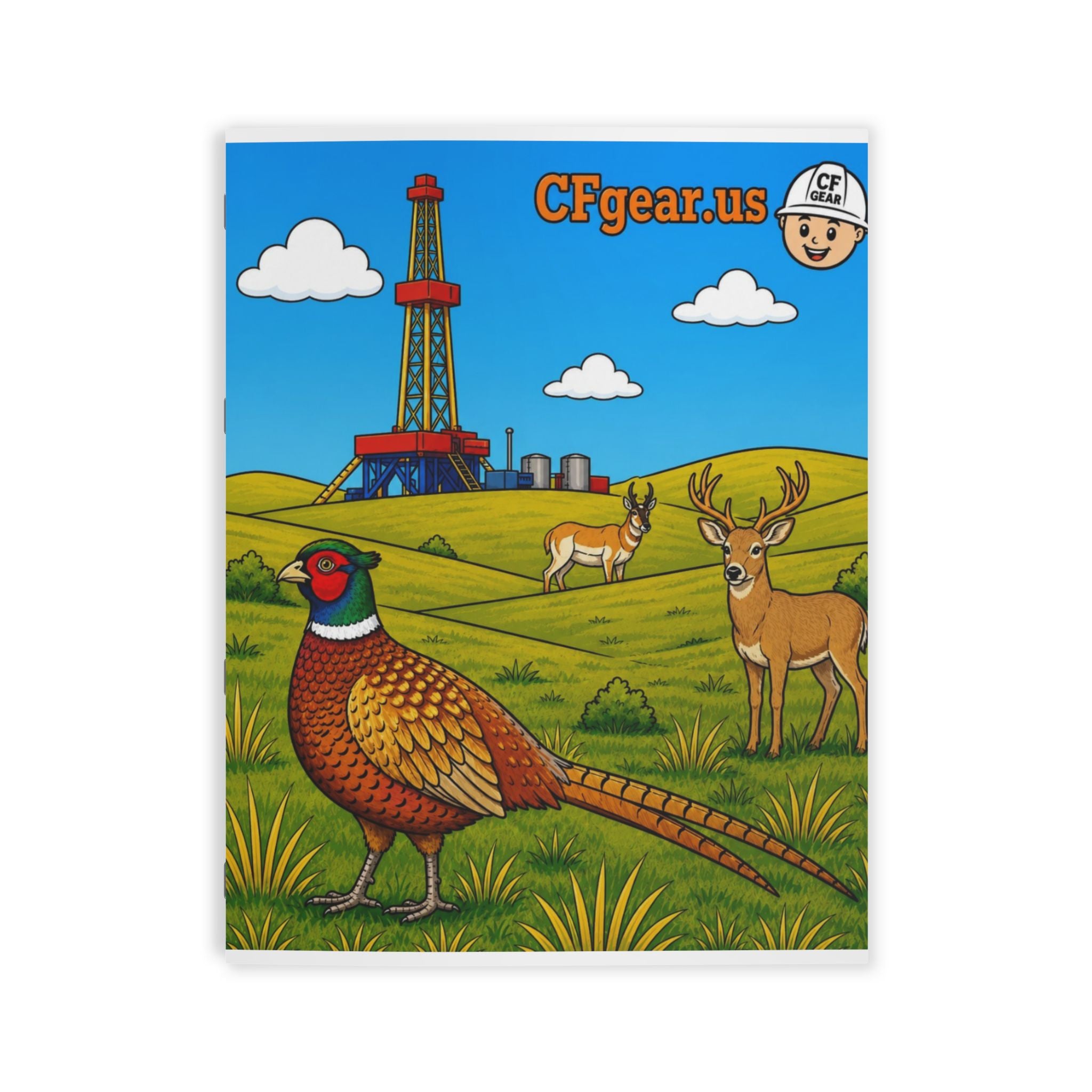 Oilfield Coloring Book — Kids collection