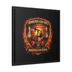 Shield - Framed Matte Canvas Wall Art