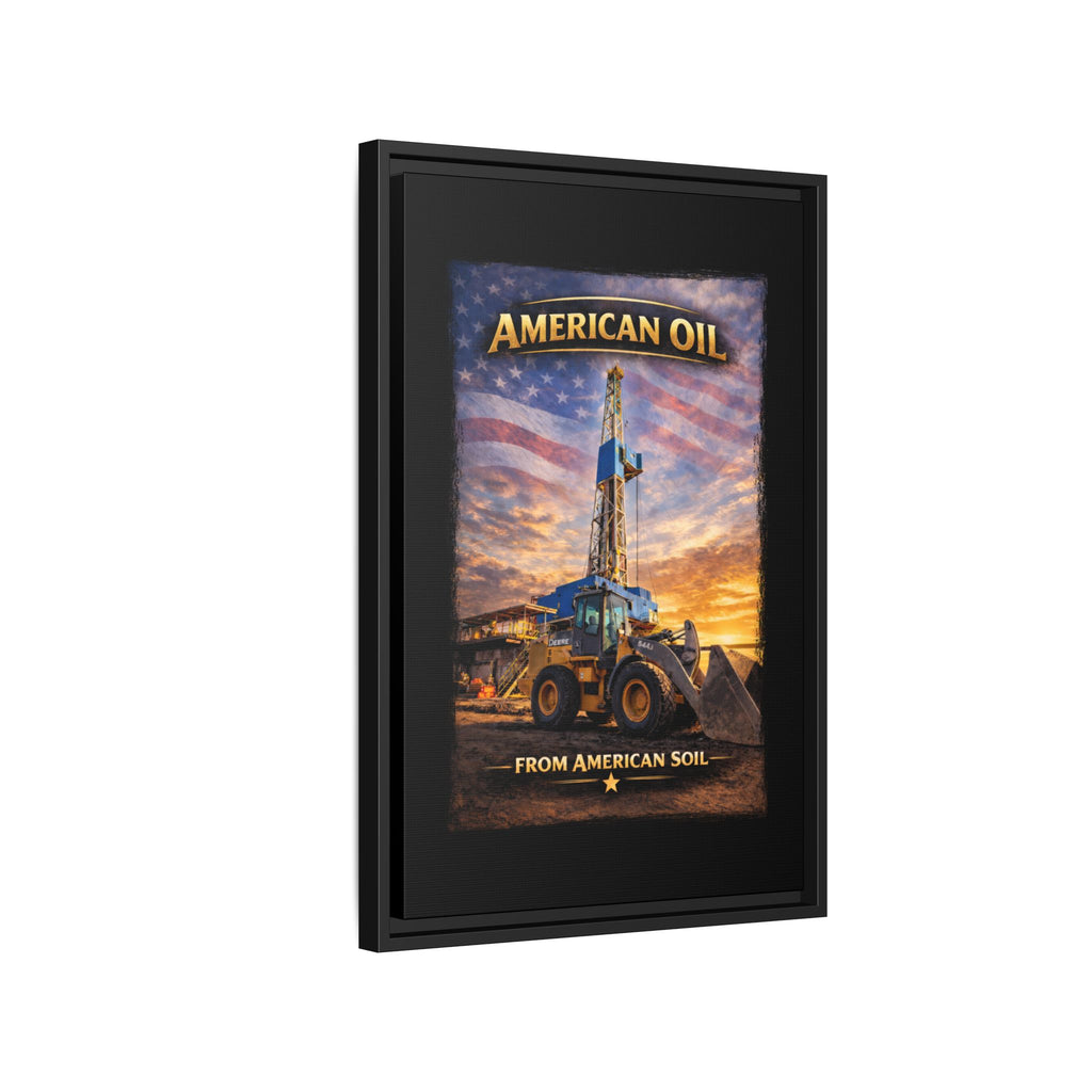 Front Loader - Framed Matte Canvas Wall Art