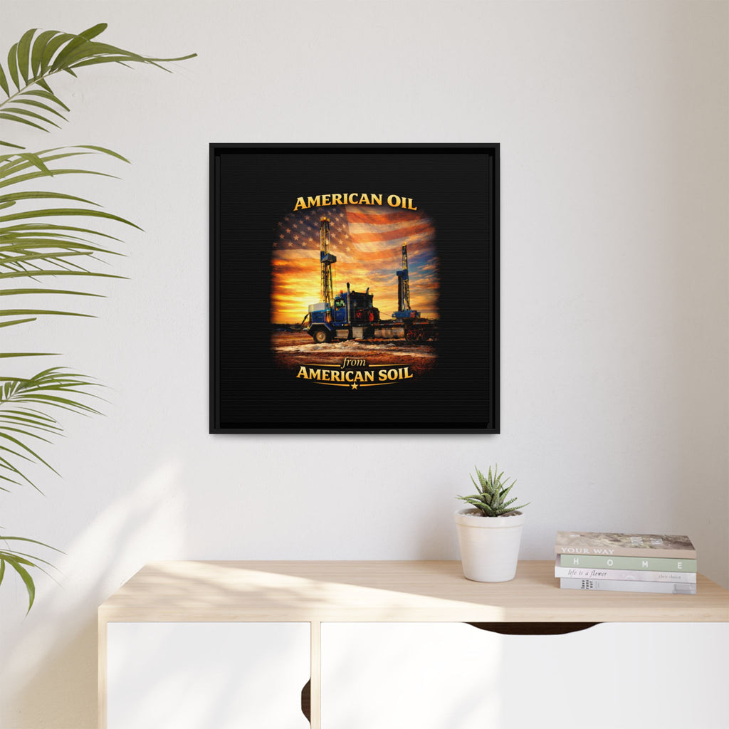 Semi Print - Framed Matte Canvas Wall Art