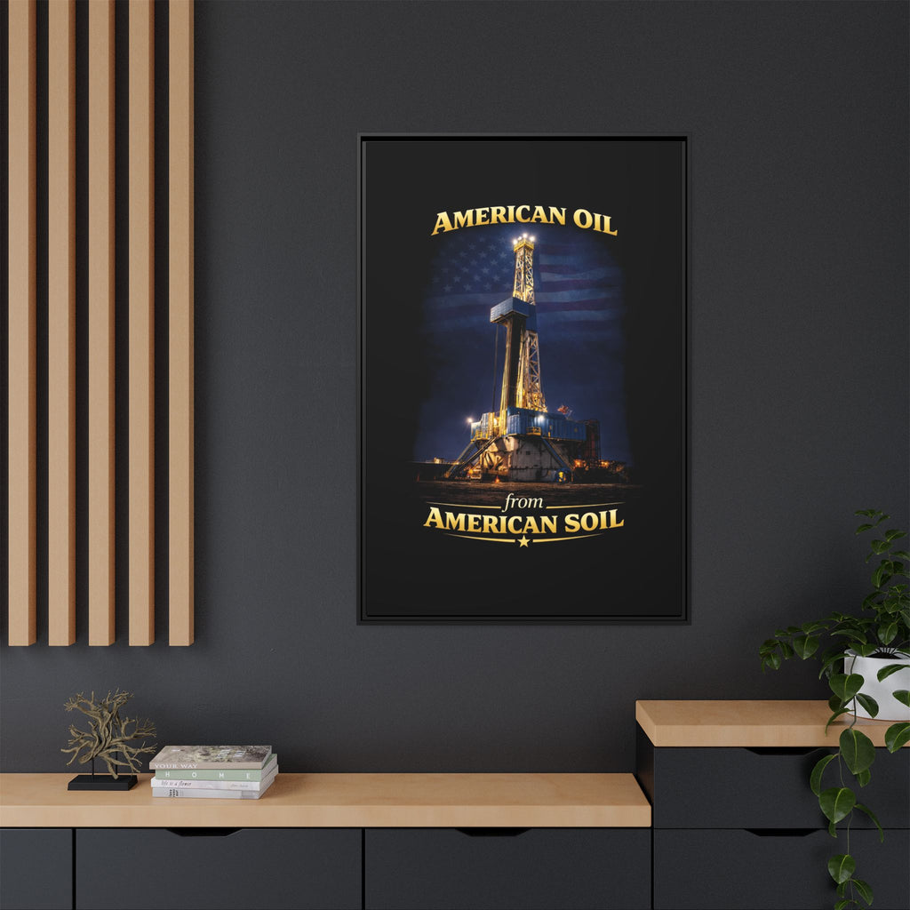 Derrick - Framed Matte Canvas Wall Art