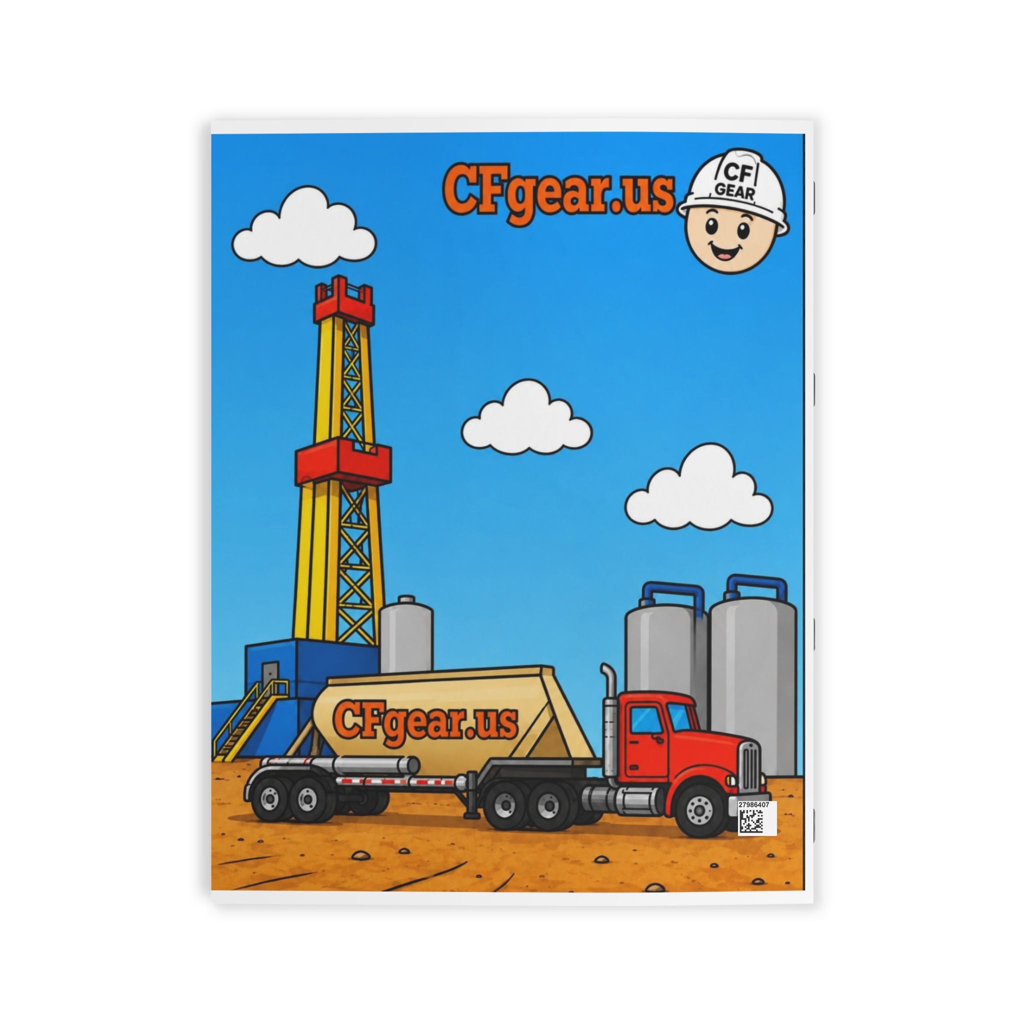 Oilfield Coloring Book — Kids collection