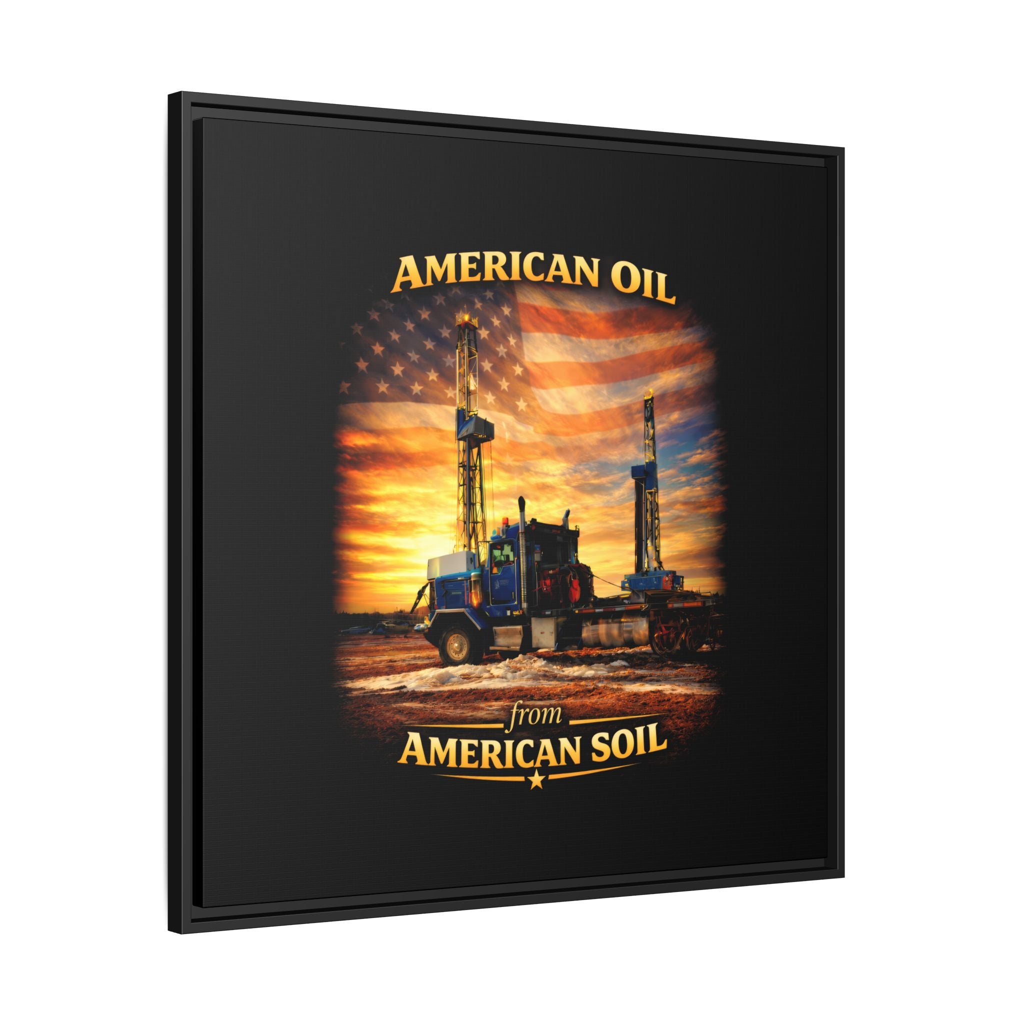 Semi Print - Framed Matte Canvas Wall Art