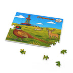 Animals and rig Jigsaw Puzzle (120/252/500 pcs) Kids collection