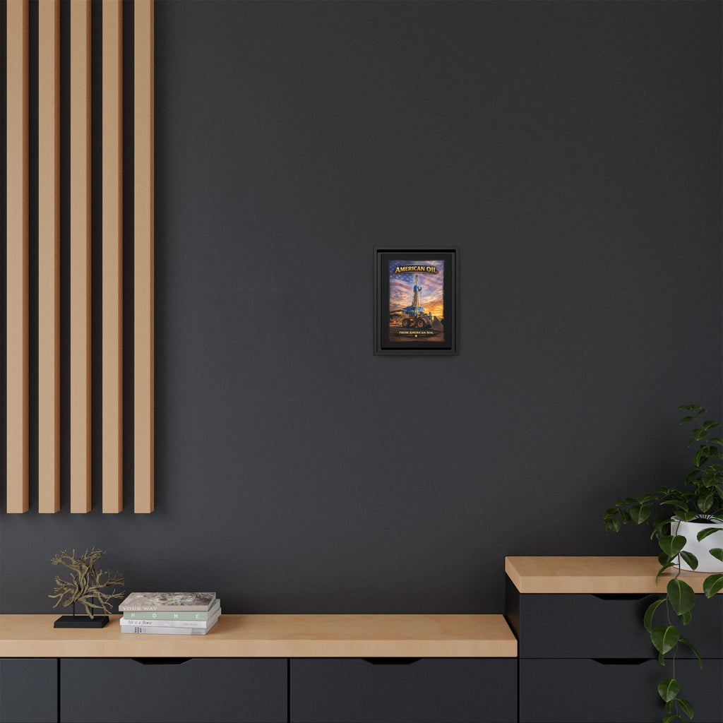 Front Loader - Framed Matte Canvas Wall Art