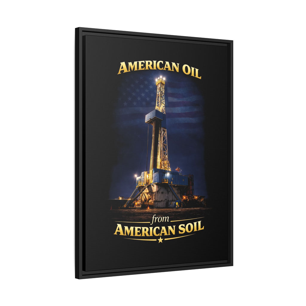 Derrick - Framed Matte Canvas Wall Art