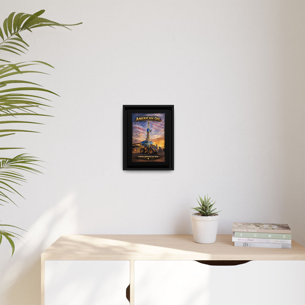 Front Loader - Framed Matte Canvas Wall Art